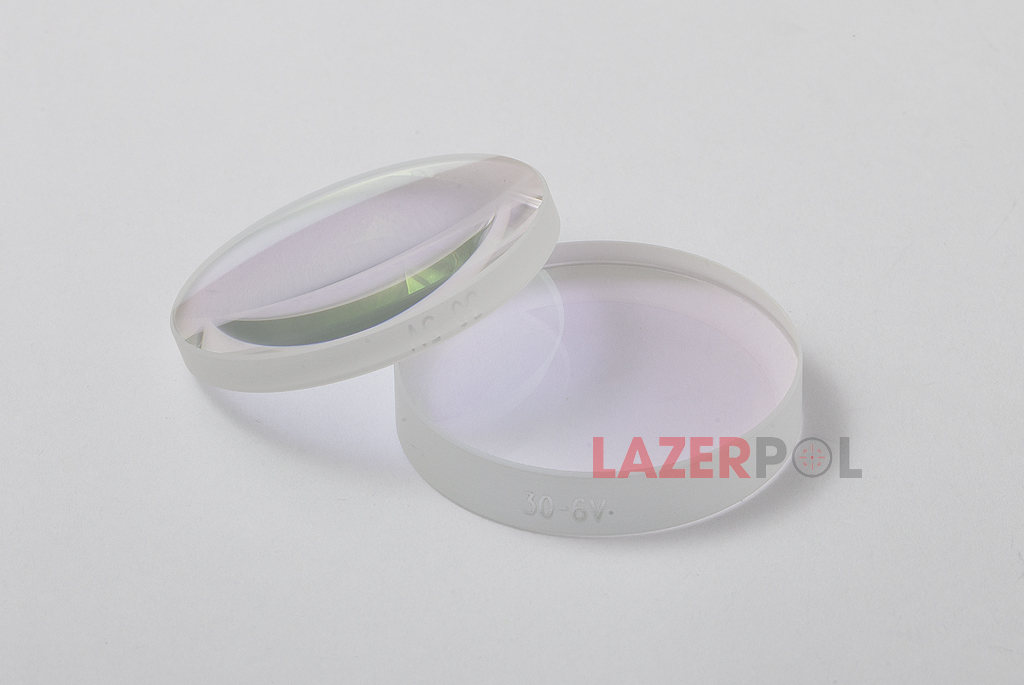 Fiber Lazer Kesim İki Parçalı Fokus Lens F:150mm – Çap:30mm