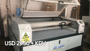130x90CM LAZER KESİM MAKİNESİ “TEK KAFA 100w v1”