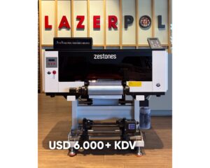 30 CM UV-DTF Soğuk Baskı Makinesi – Showroom (XP600)