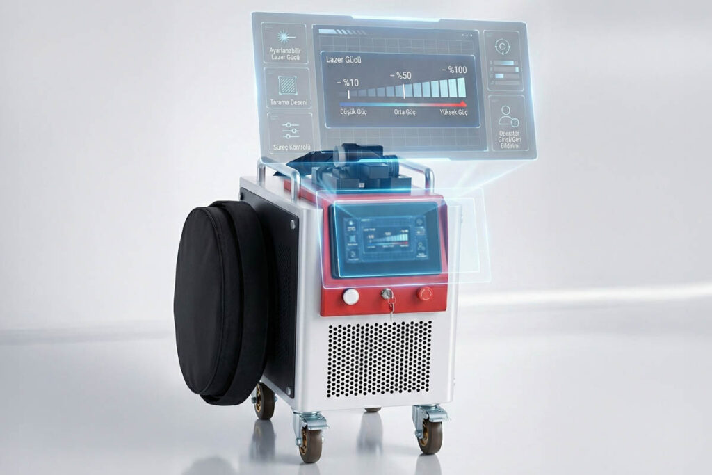 Lazer Temizleme Makinesi LC 500