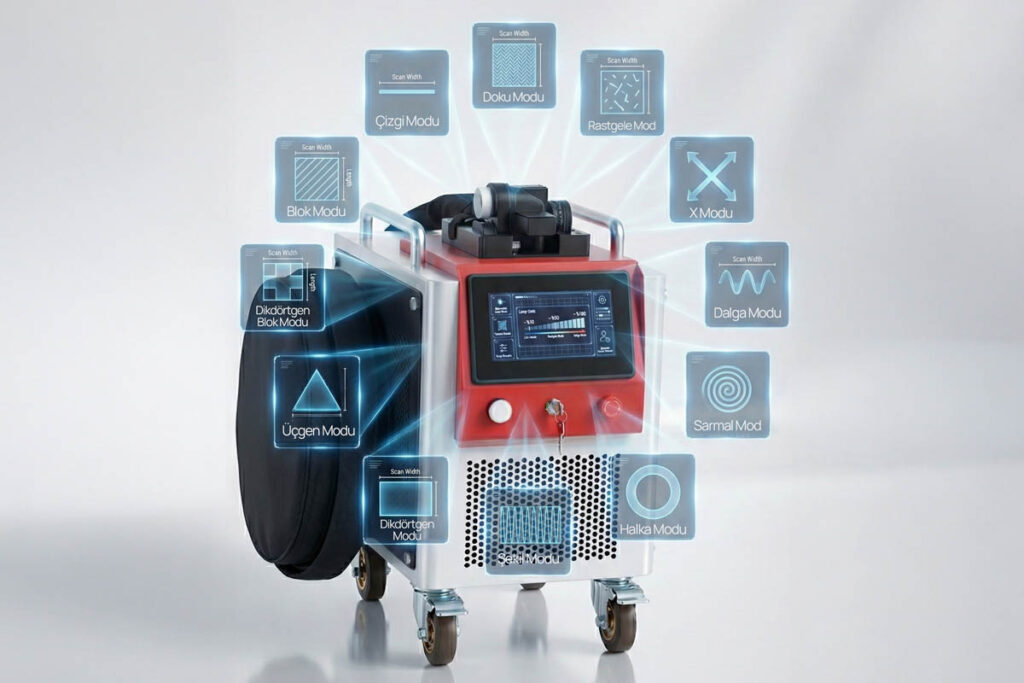 Lazer Temizleme Makinesi LC 500