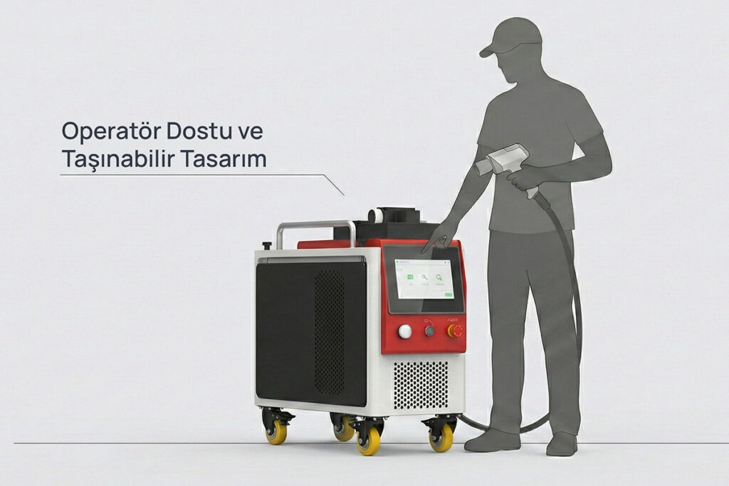 Lazer Temizleme Makinesi LC 300G