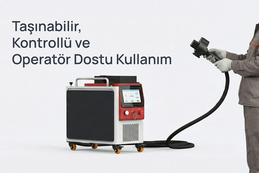 Lazer Temizleme Makinesi LC 300F