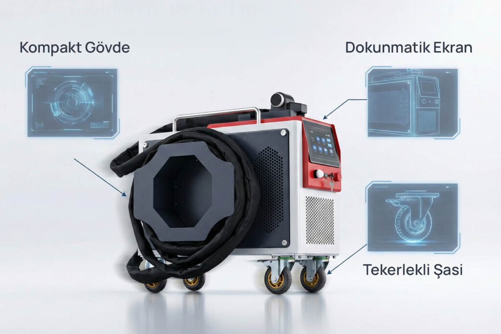 Lazer Temizleme Makinesi LC 500