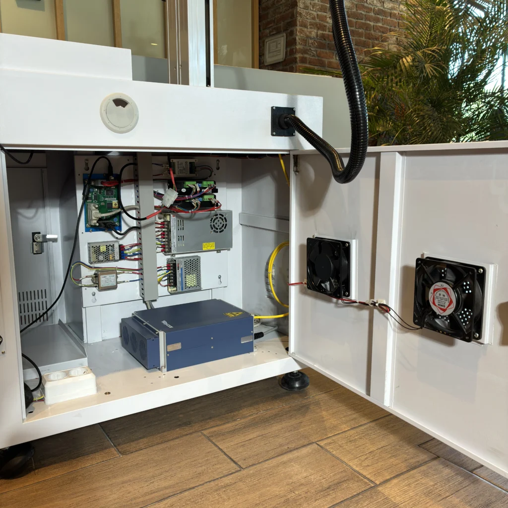 30W Fiber Lazer Markalama Makinesi